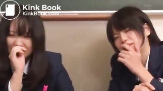 Japanese school scat party