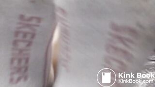 Summer_Fox , Lana Huckaby, Dirty socks fetish footjob