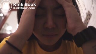 Asian girl pooping short film