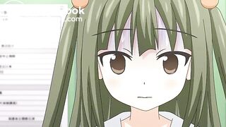 a cute girl poops herself