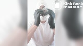 Scat snack in the morning