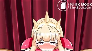 A game where a beautiful girl sucks and diarrhea, part 1