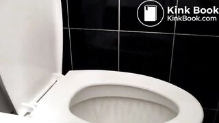 Hot girl toilet diarrhea farting comp