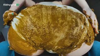 Pawgs white panty destruction