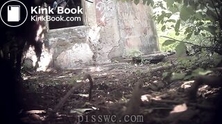 Girls Shitting Outdoors