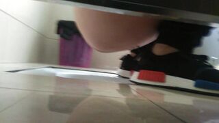 Soft poop in the toilet