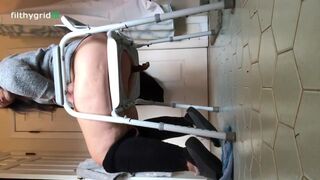 Chubby PAWG Shitting