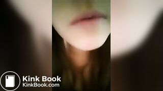 TEEN GIRL EAT OWN SHIT