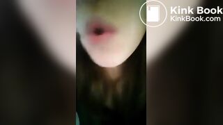 TEEN GIRL EAT OWN SHIT