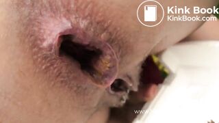 the girl soldier was captured and was pleasantly satisfied