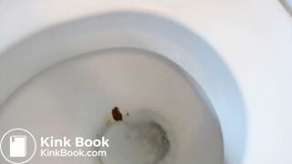 measuring the temperature after poop