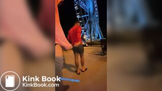 Nycsexcapade public fuck at an amusement park
