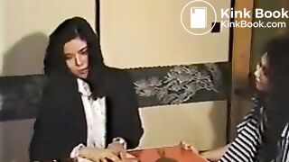 Japanese women BDSM enema scat - video 2