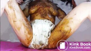 sexy Russian topless woman pooped and peed - video 3