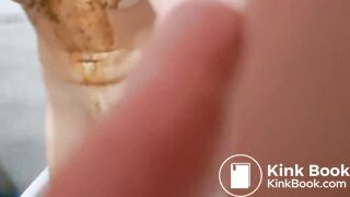 Dirty anal and smearing