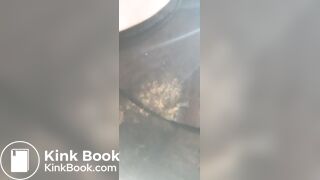 Morning panty poop accident