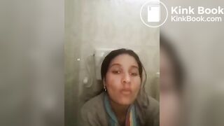 Indian girl pissing and Pooping
