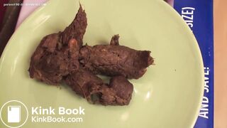 "PRSTN" - Mixed Race Girl Shits On A Plate For Us