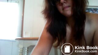 Hot Chick with Puffed Out Pooper