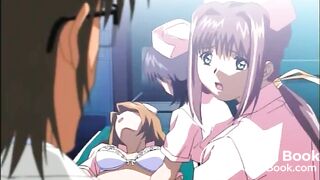 Hentai nurse shits while being "examined"