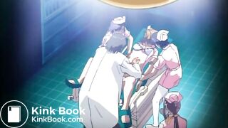 Hentai nurse shits while being "examined"