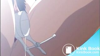 Hentai nurse shits while being "examined"