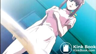 Hentai nurse shits while being "examined"