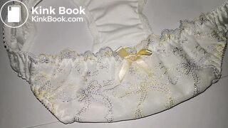 New tutuanna Bowknot embroidery panty before playing!