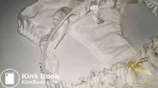 New tutuanna Bowknot embroidery panty before playing!