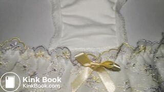 New tutuanna Bowknot embroidery panty before playing!