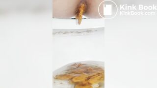 Korean girl pooping comp