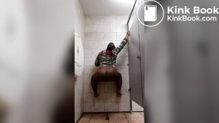 She’s Real Super Nasty Diarrhea messy Restaurant Floor shit