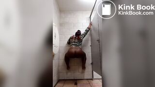 She’s Real Super Nasty Diarrhea messy Restaurant Floor shit