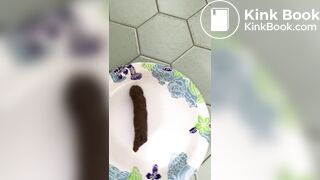 Chubster Poops on a plate..