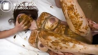 Asian Bondage porn to poop and scat Sex