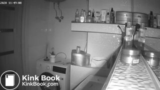 Woman pooping in Toilet 3