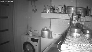 Woman pooping in Toilet 3