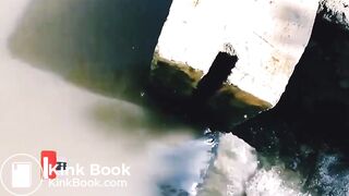 youtube girl poops in river (can't see anything though)