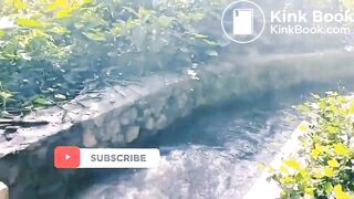 youtube girl poops in river (can't see anything though)