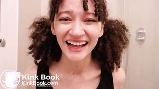 Girl Releases A Marshmellow Enema Into Her Pull-Up