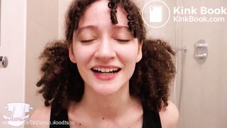 Girl Releases A Marshmellow Enema Into Her Pull-Up