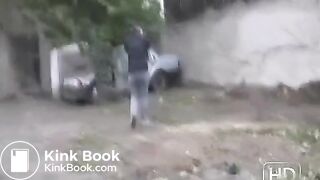 Pooping on car - video 2