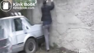 Pooping on car - video 2