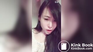 Chinese girl shit for ten seconds, wonderful