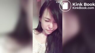 Chinese girl shit for ten seconds, wonderful
