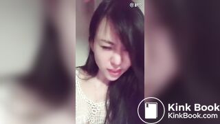 Chinese girl shit for ten seconds, wonderful