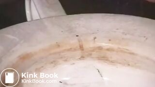 Scat slave girl with her Dom