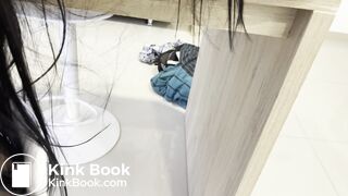 Sexy Latina Gets Dirty Anal Fucked and Poops Ass Juice into Bowl