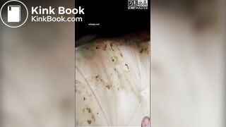 chinese woman eat shit oral