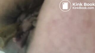 Short Latina BBW poop